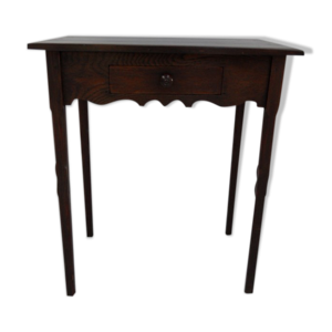 Table d’appoint en pin vintage