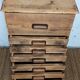 Small solid wood workshop furniture