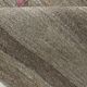 Extra Large Brown Vintage Kilim Rug, 321x370Cm