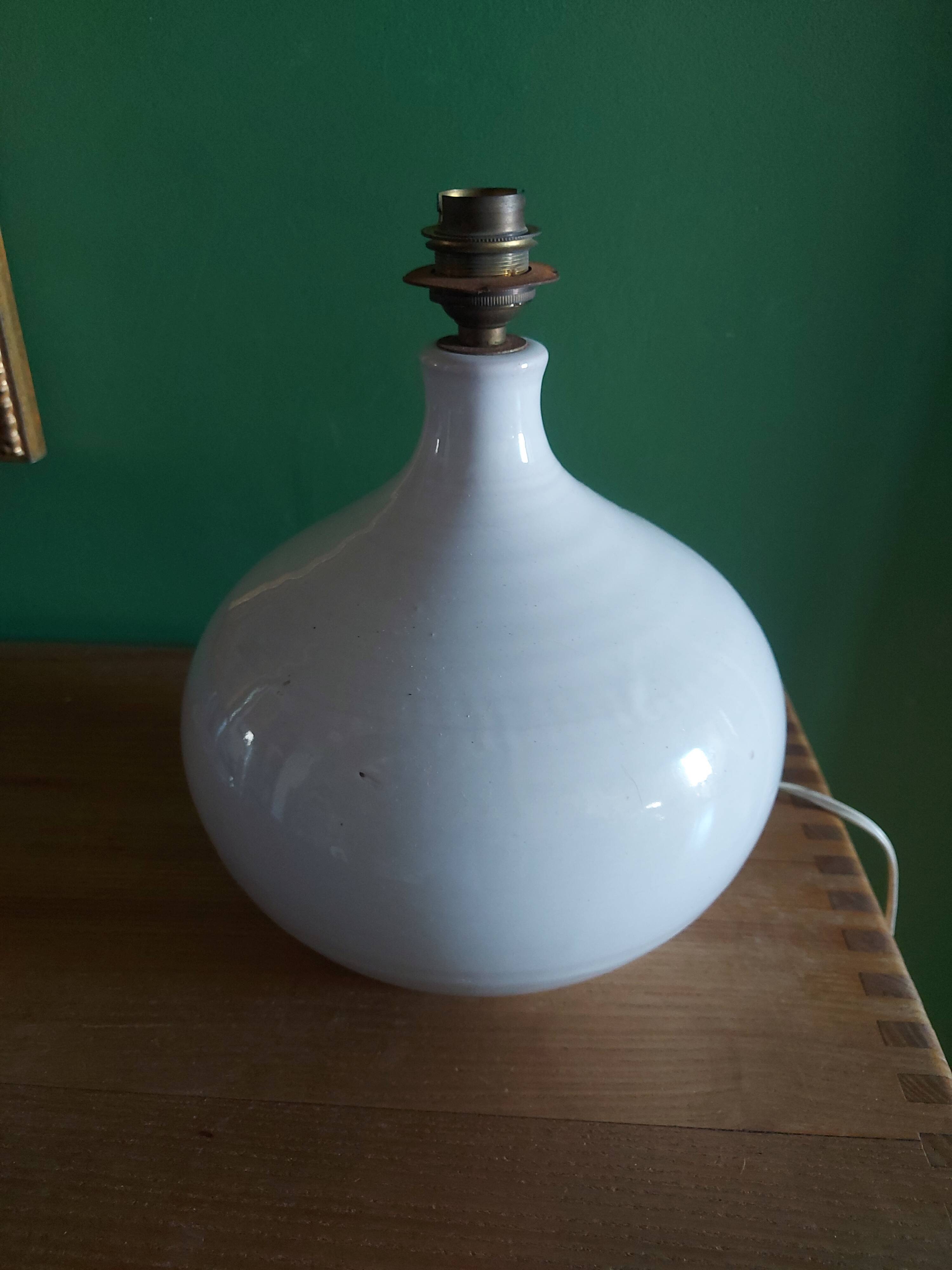 Ceramic lamp pottery of the Var