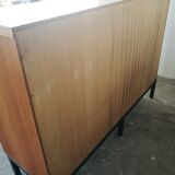 Vintage top sideboard from the 80s, sliding doors