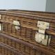 early 20th century wicker trunk