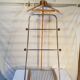 Vintage wood and metal night valet