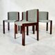 4 Chaises de Joe Colombo x Pozzi Mod.300 1970