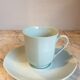 Service a café Limoges bleu ciel vintage