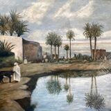 Orientalist painting early 20th century