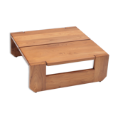 Elm coffee table by Maison Regain, 1960