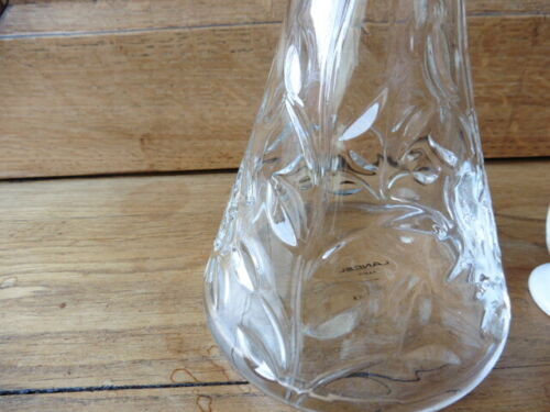 Lancel Paris crystal carafe