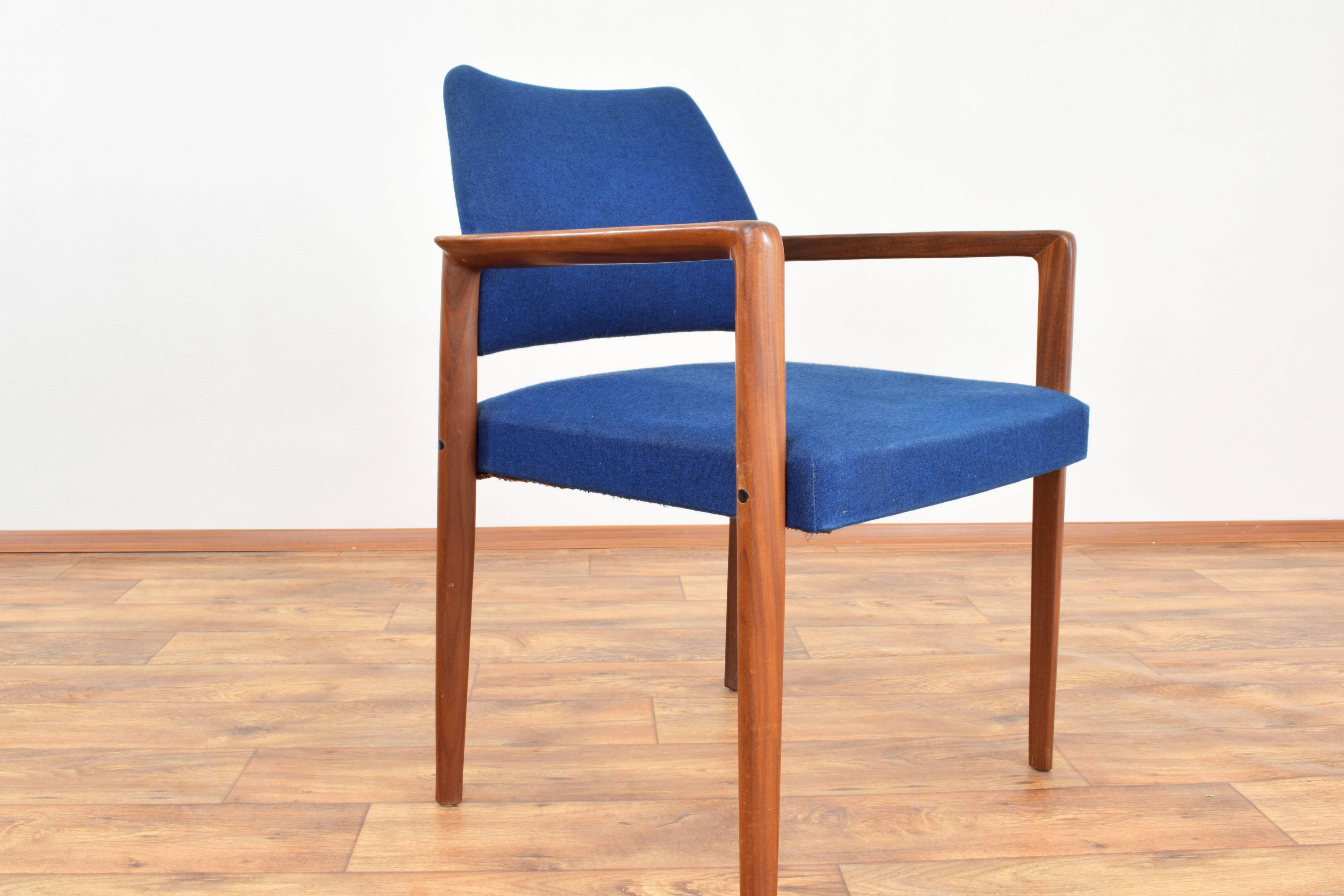 Mid-Century Danish Teak Armchair, 1960s.