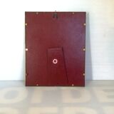 Old fleur-de-lys metal frame