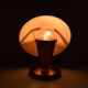 Art deco table lamp with flexible shade,1930's