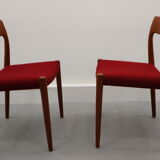 Danish Chairs by Niels Møller for J. L. Møllers, 1960