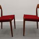 Danish Chairs by Niels Møller for J. L. Møllers, 1960