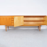 Cherry sideboard with drawers, 1960s
