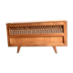 Coffre à jouet en bois et rotin
