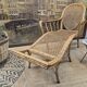 Old rattan daybed