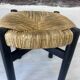 2 "Meribel" stools in black by Charlotte Perriand, 1960