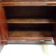 Antique mahogany sideboard with marble top