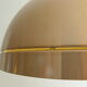 Lampe en cuivre bombée par Svend Middelboe