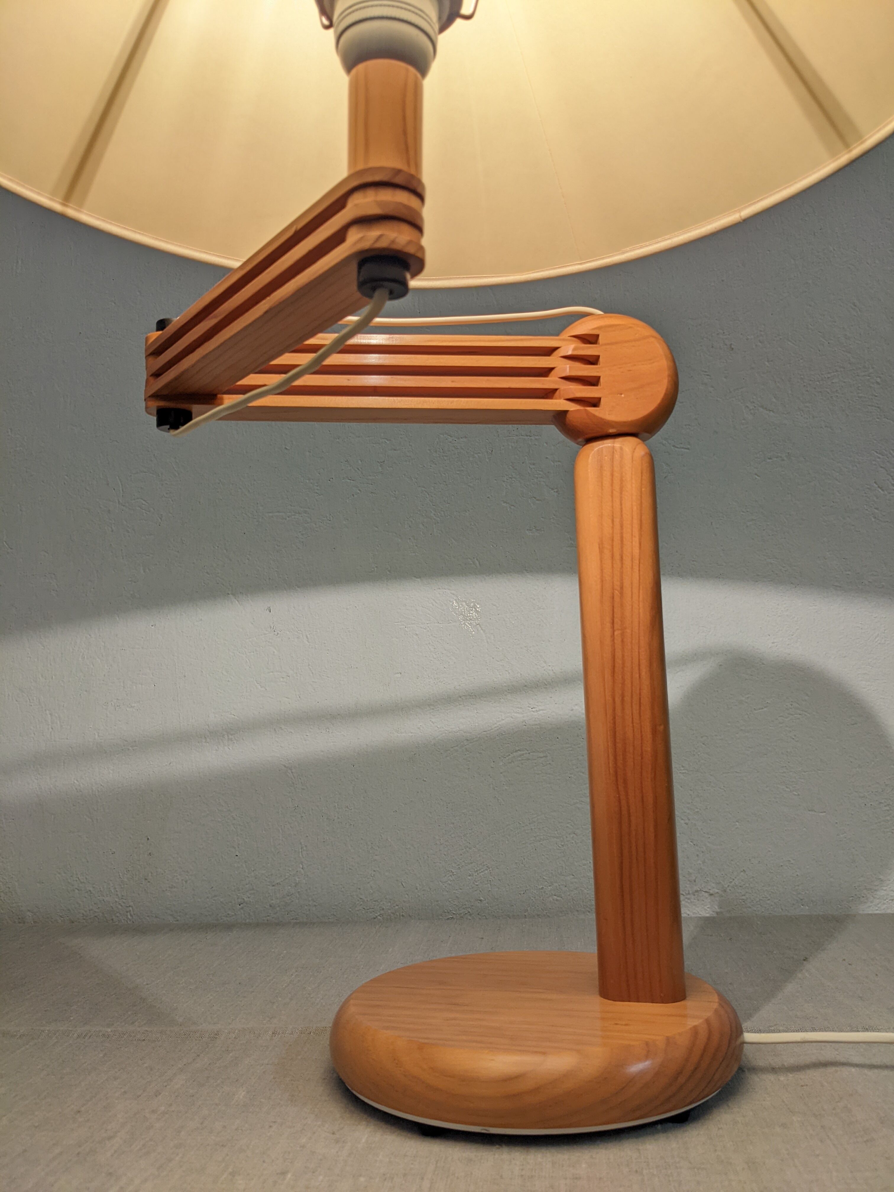 Scandinavian articulated pitchpin lamp from the 70s/80s