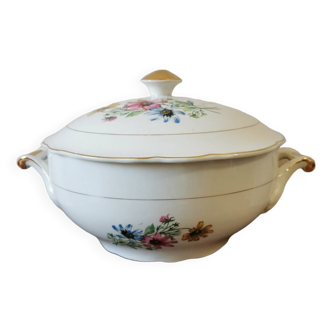 Vintage soup tureen L'Amandinoise Printemps