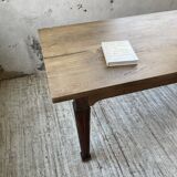 Solid oak farmhouse table 185cm
