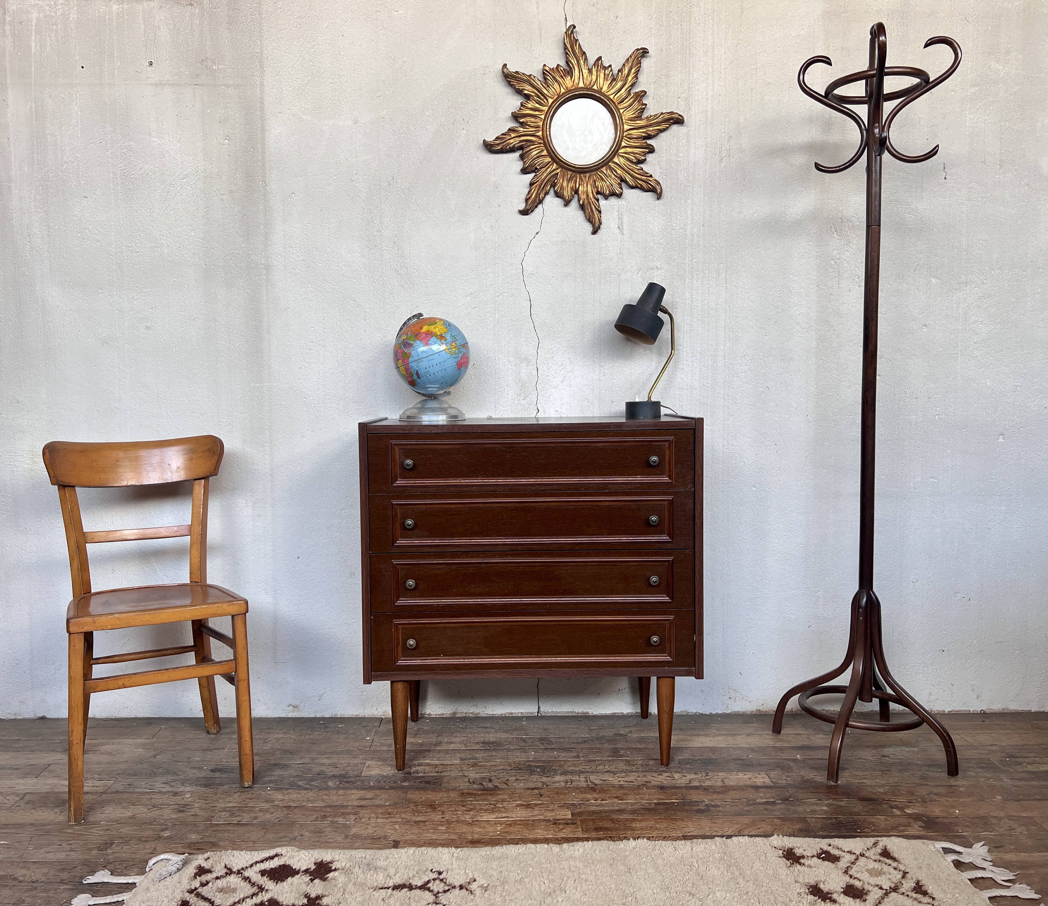 Commode semainier vintage rag picker year 70