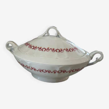 Soupière / pot décoratif CH. Field Haviland porcelaine de Limoges vintage
