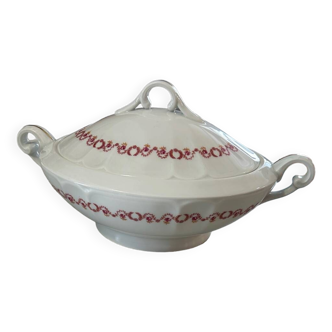 Tureen / decorative pot CH. Field Haviland vintage Limoges porcelain