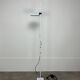Vintage 70s floor lamp in white metal