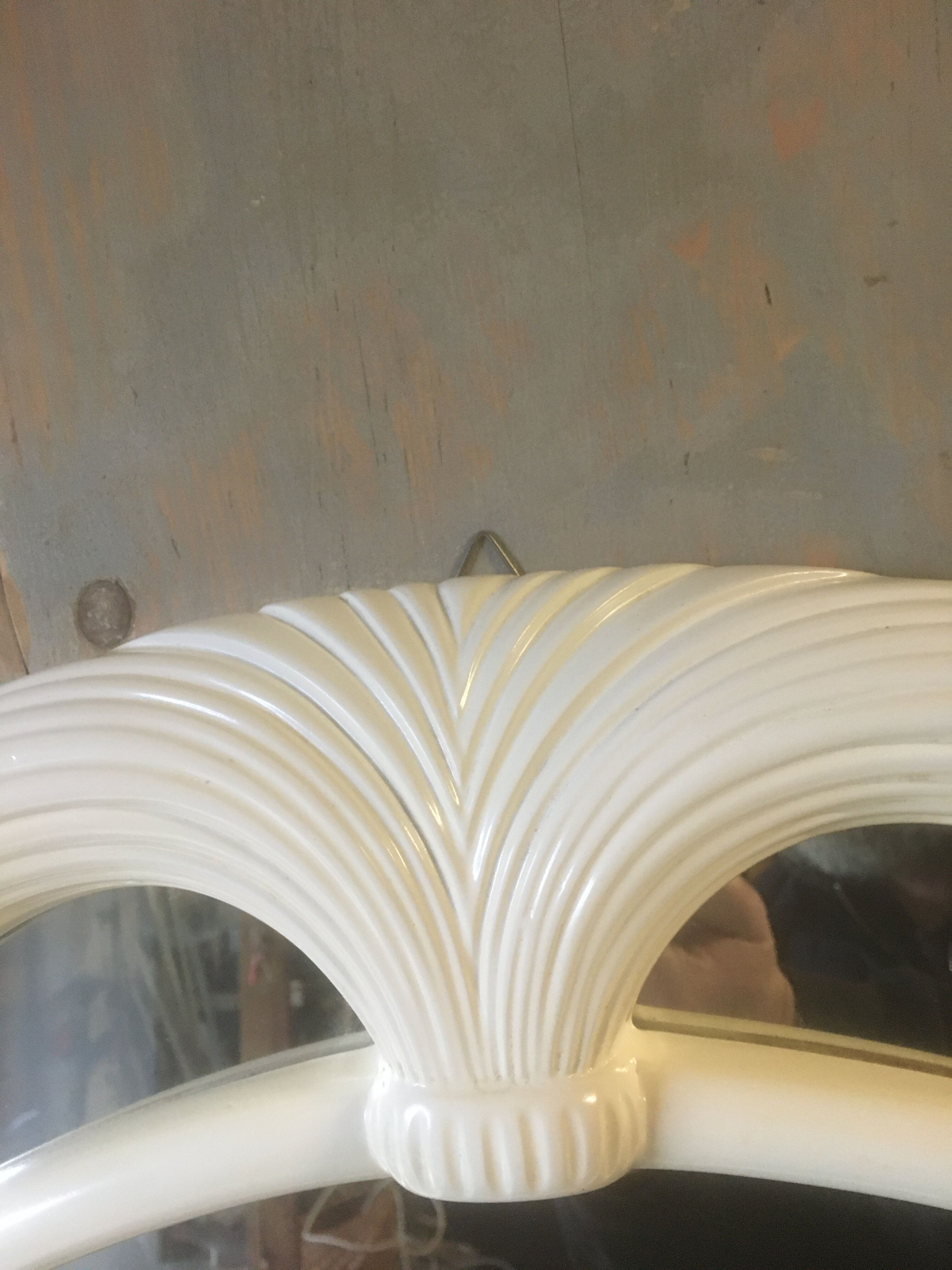 Miroir style art déco en plastique, années 60/70