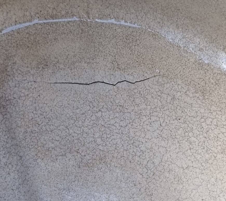 Vintage ceramic glazed stoneware pot