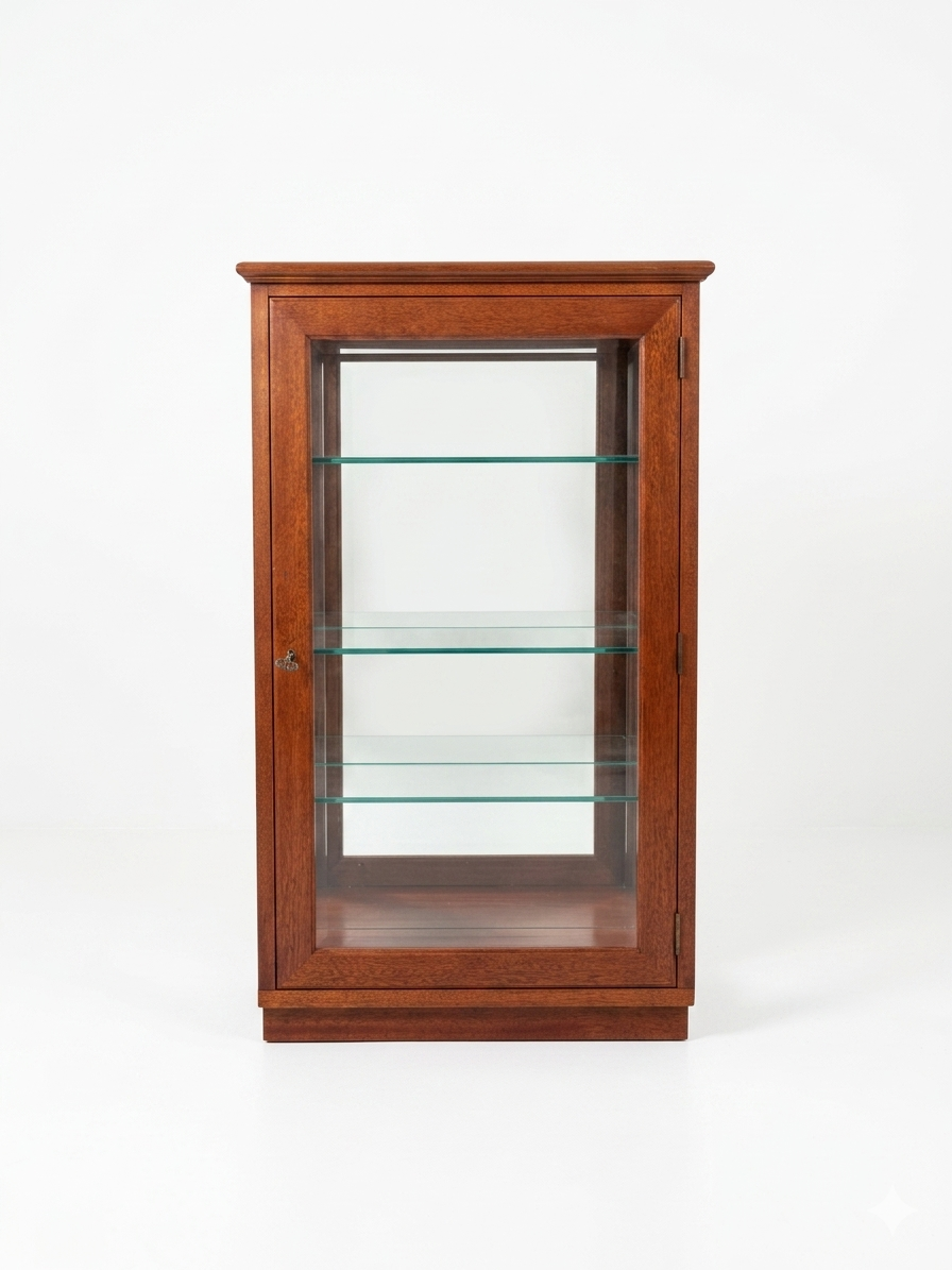 Mahogany display cabinet 20th century
