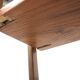Teak secretary designed in Sweden in the 1960s.