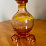 Vintage carafe and its two glasses