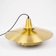 Danish vintage pendant lamp Roma by Junge, 1980s