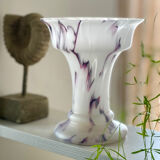 Vintage glass paste vase