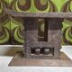 Paire de tabourets africains en bois sculpté  art tribal