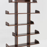 Vintage brutalist shelving unit bookcase 1970s