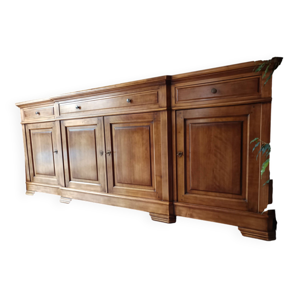 Buffet style Louis Philippe en merisier massif