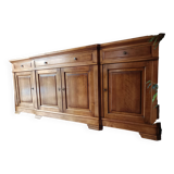 Louis Philippe style sideboard in solid cherry wood