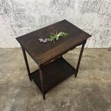 Table d'appoint à double plateau