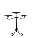 Vintage wrought iron candlestick