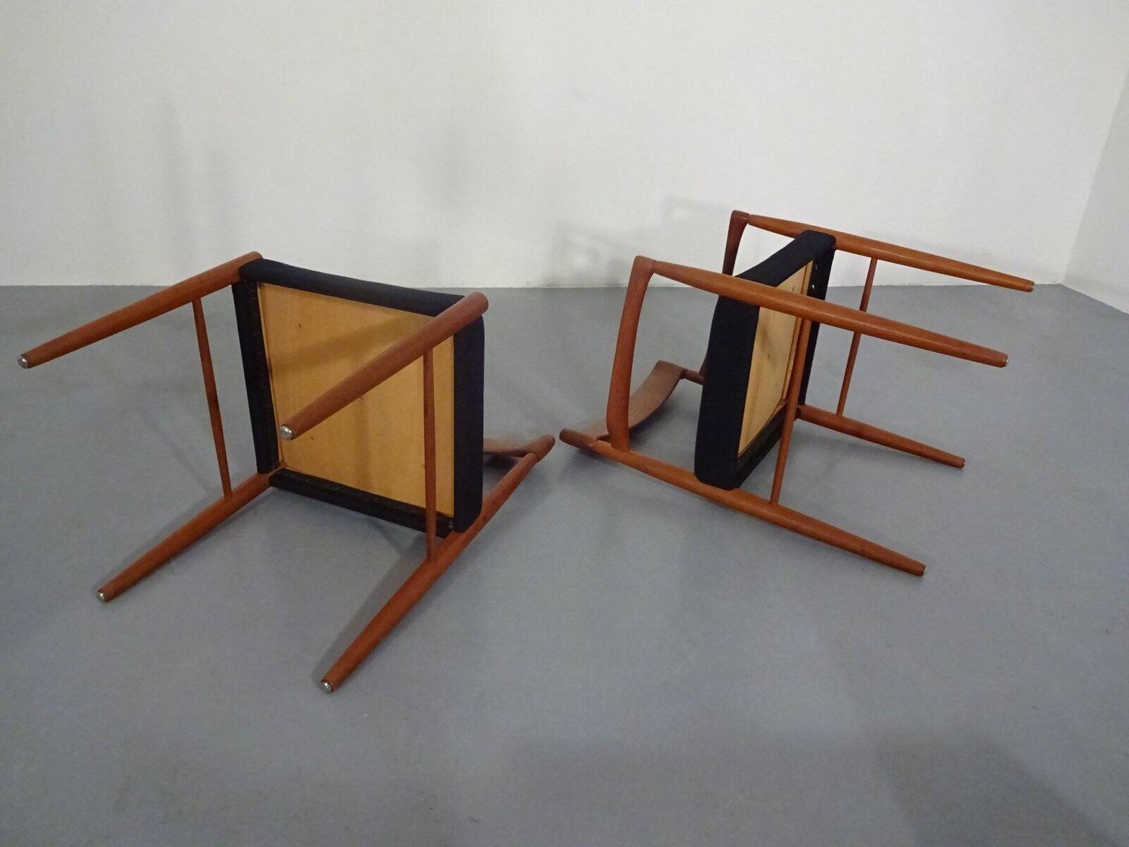 Danish Teak Dining Chairs by H. W. Klein for Bramin, 1960s, Set of 6