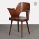 Wooden armchair by Lubomir Hofmann for Ton, 1960