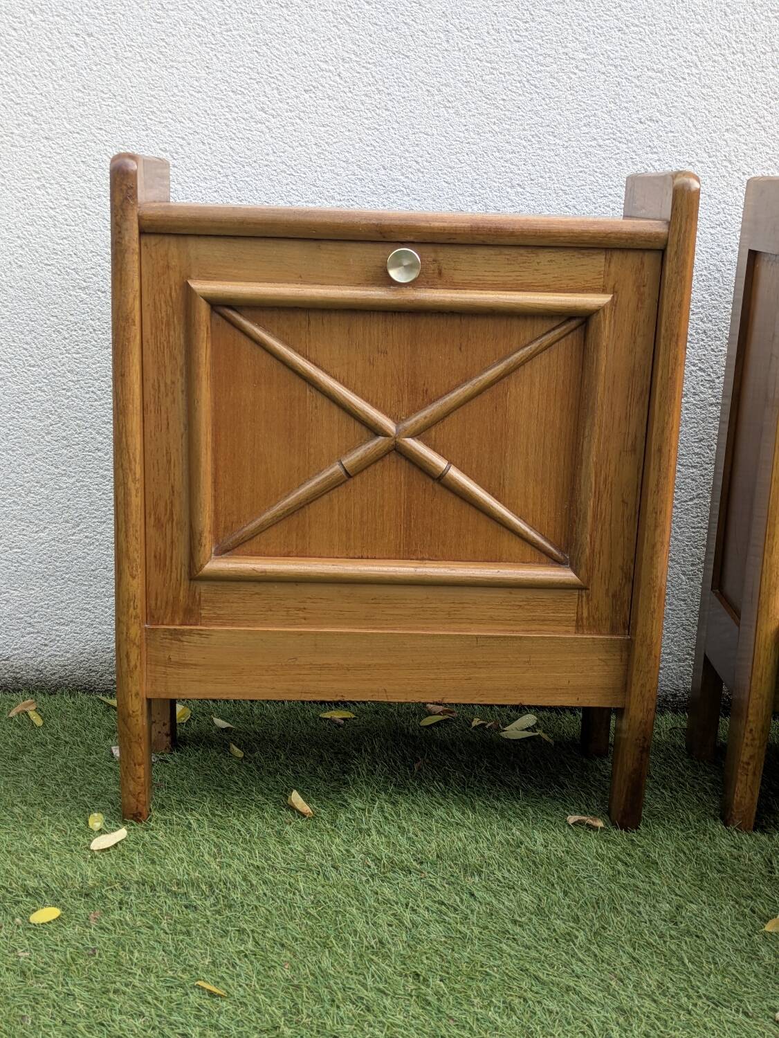 Paire de chevets vintage 1950-1960