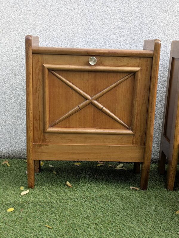 Paire de chevets vintage 1950-1960