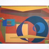 Al HELD, Pradorama, 1991. Original lithograph signed and numbered