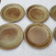 8 stoneware dessert plates