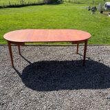 Vintage Danish Round Teak Table